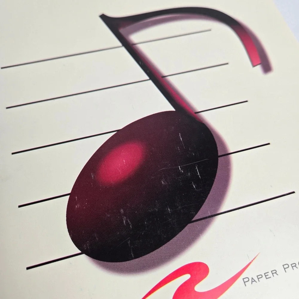 Roaring Spring 12 Stave Music Notebook, Model 15009, 11
